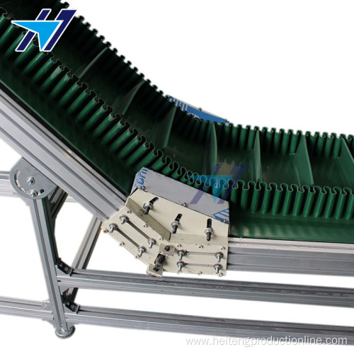 Z-type retaining slope climbing conveyor